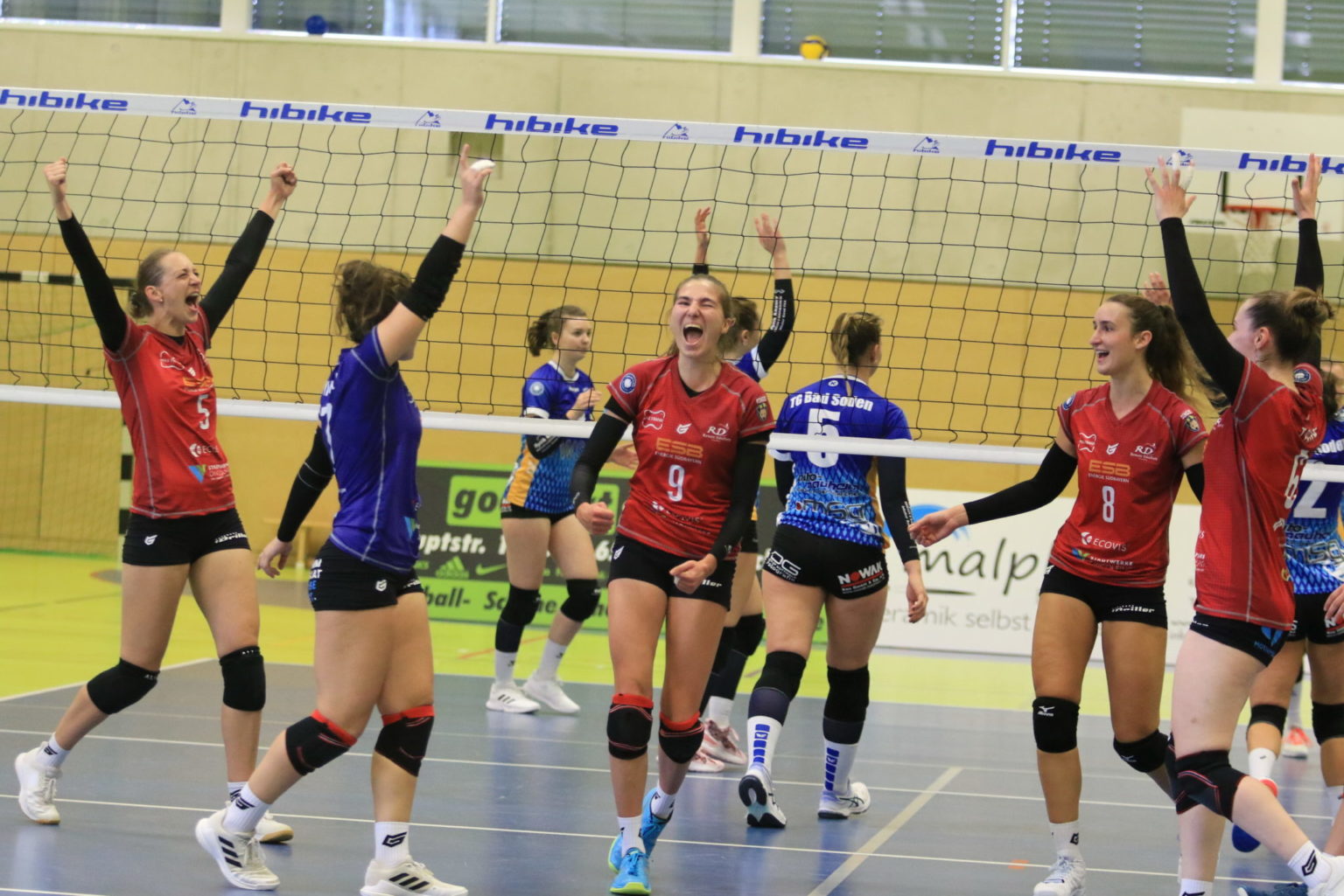 Volleyball 2.Bundesliga Damen Dritter Sieg im dritten Spiel • TV