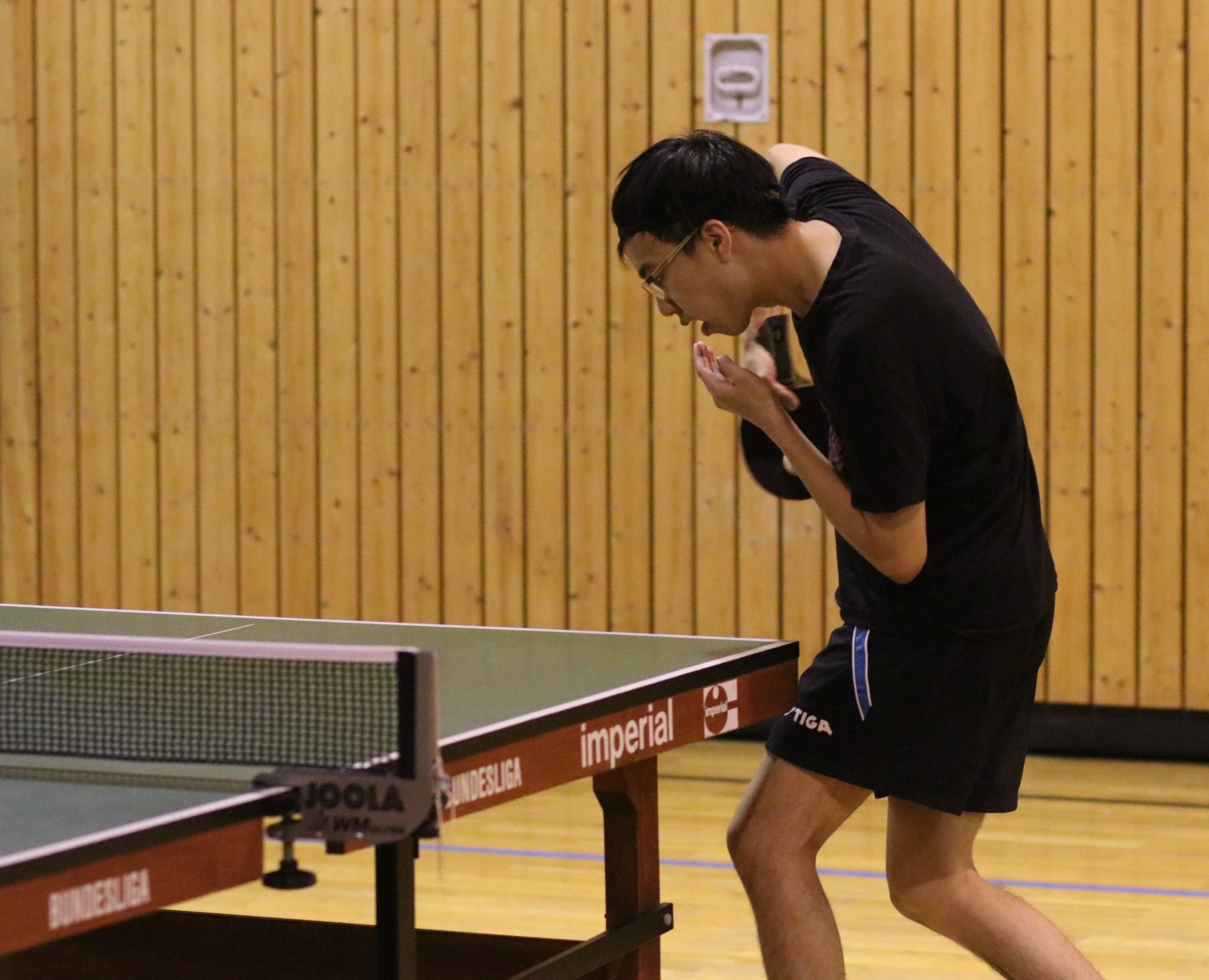 Aufschlagspezialist David Ly blieb ungeschlagen